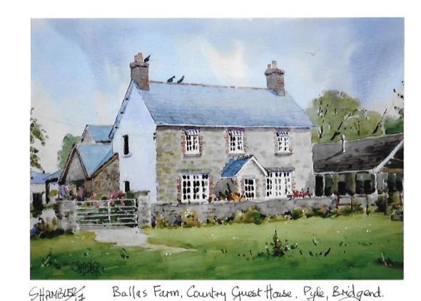 Ballas Farm Country Guest House Bridgend  Bagian luar foto